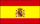 Fahne von Spanien