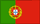 Fahne von Portugal
