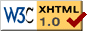 Valid XHTML 1.0!